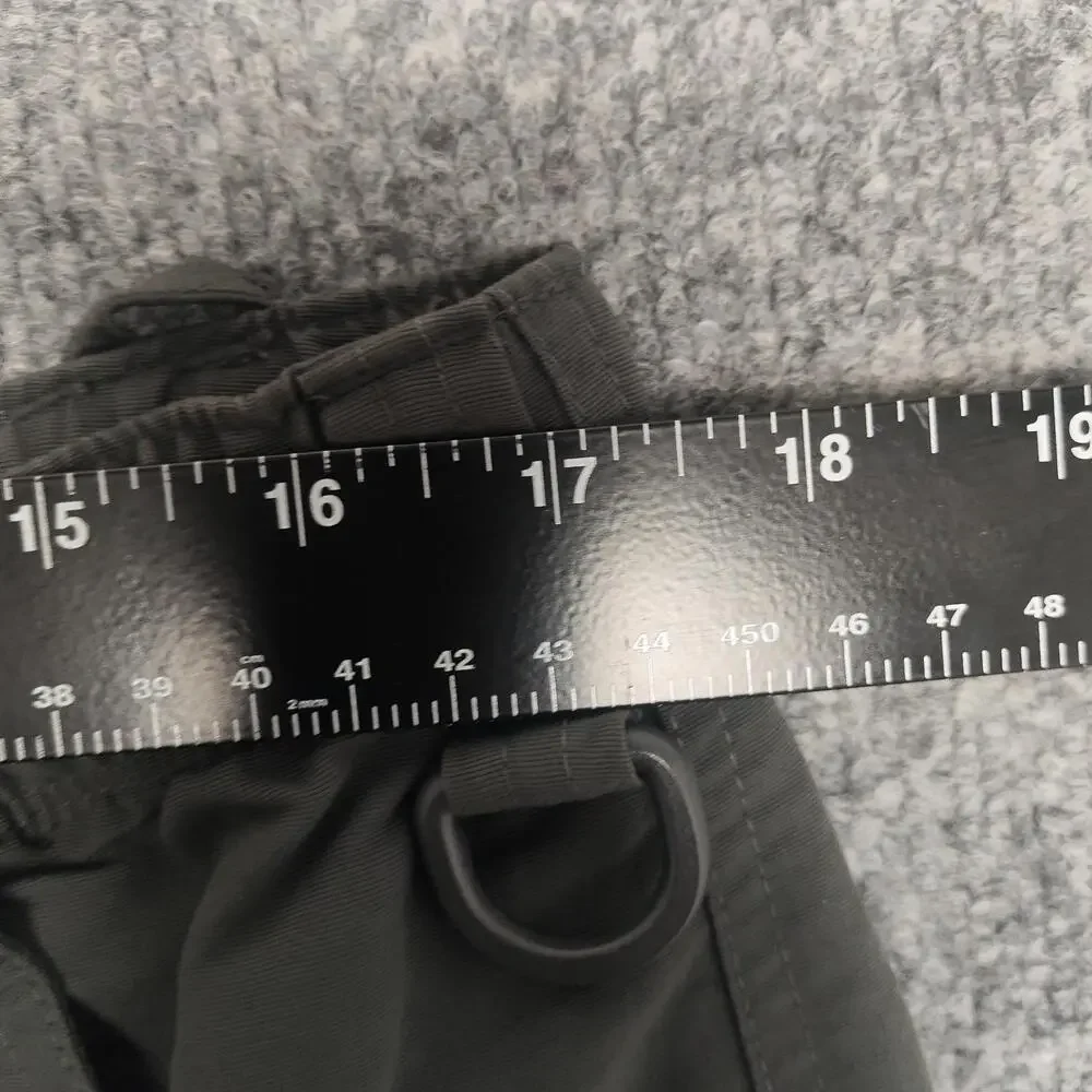 The North Face Pants Mens 36x30 Gray Convertible Cargo Belted Hiking Travel